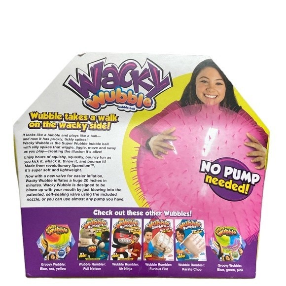 Wacky Bubble Ball Pink - Picture 4 of 7